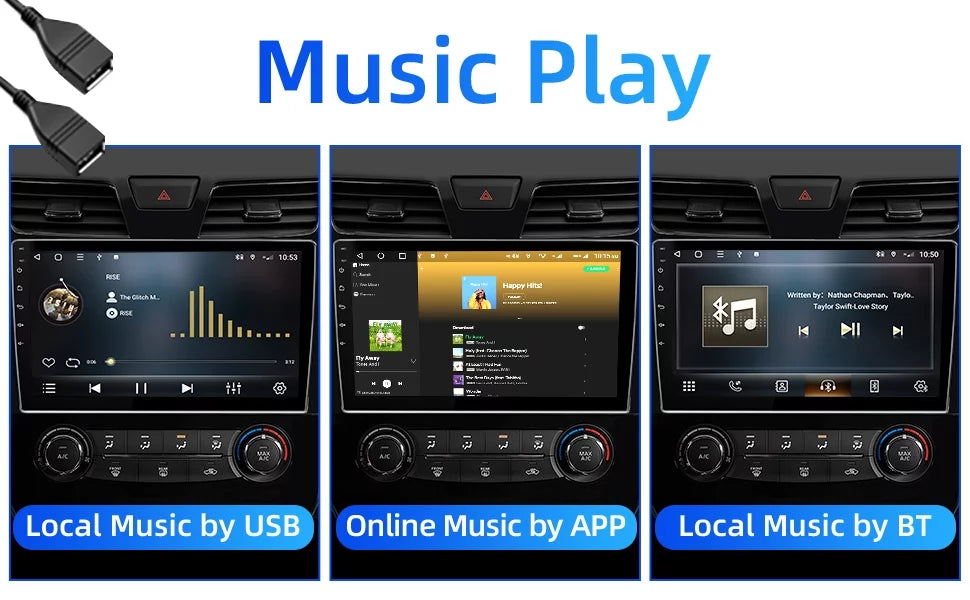 9 inches Android 12 Double Din Car Stereo for Nissan Altima 2014-2018 IPS Display Monitor Car Radio with Carplay & Android Auto Support Backup Camera GPS FM Navi BT 8 core(4+32G)