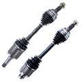 Detroit Axle - Front 2pc CV Axles for 2007-2014 Ford Edge, 07-15 Lincoln MKX, 2 Complete CV Axle Shafts Assembly 2007 2008 2009 2010 2011 2012 2013 2014 2015 Replacement