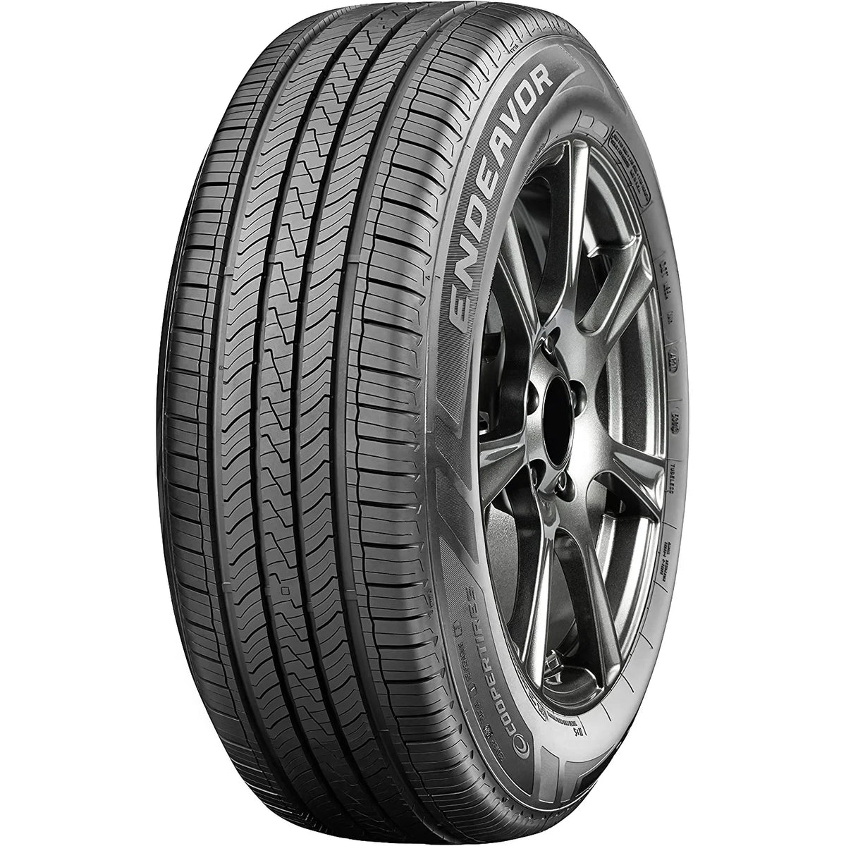 Set of 4 (FOUR) Cooper Endeavor 225/50R17 98V XL AS A/S All Season Tires Fits: 2012-15 Chevrolet Cruze LT, 2012-18 Ford Focus Electric