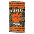The Northwest Group Clemson Tigers 30"x 60" Three Stripes Beach Towel