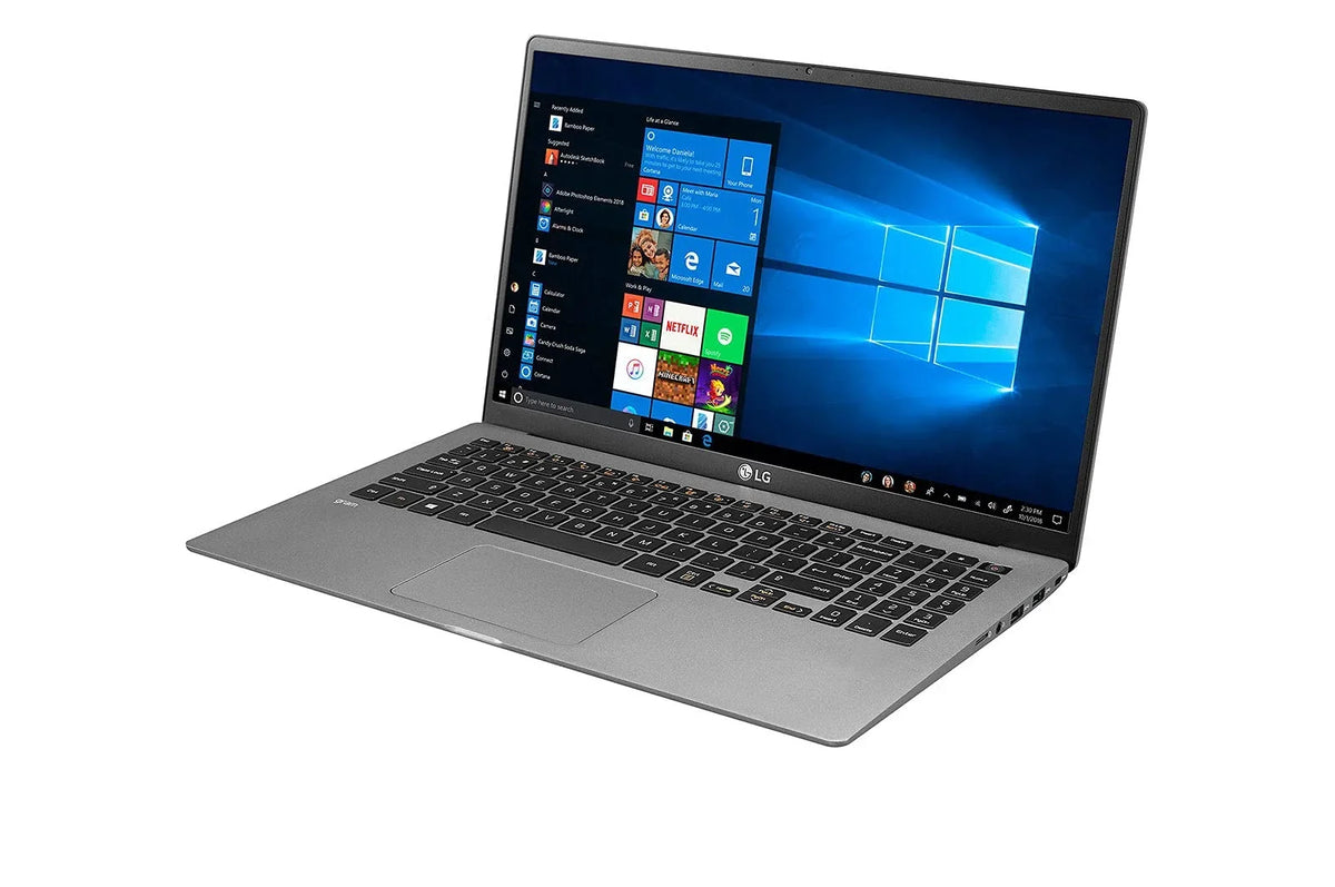 2022 Gram Ultralight Mobile pc - Full Day Battery - 15.6" FHD IPS - 11th i5-1135G7-16GB LPDDR4-1TB (512x2) NVMe SSD - Iris Xe Graphics - Backlit Keyboard RJ-45 Win 10 w/RATZK 32GB USB