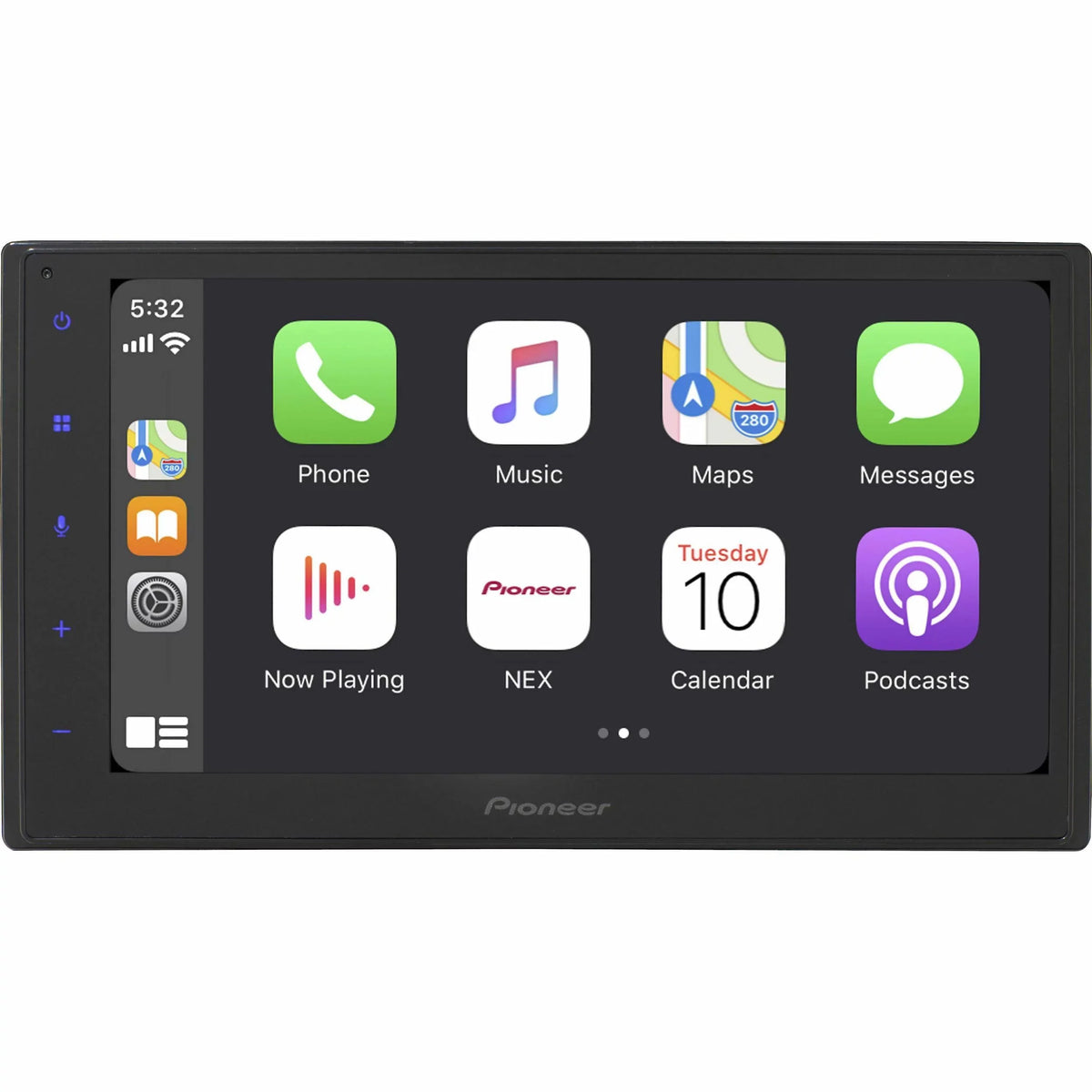 Restored Premium Pioneer DMH1770 6.8" Capacitive Glass Display Bluetooth and Back-Up Camera Ready Digital Media Receiver (Refurbished)