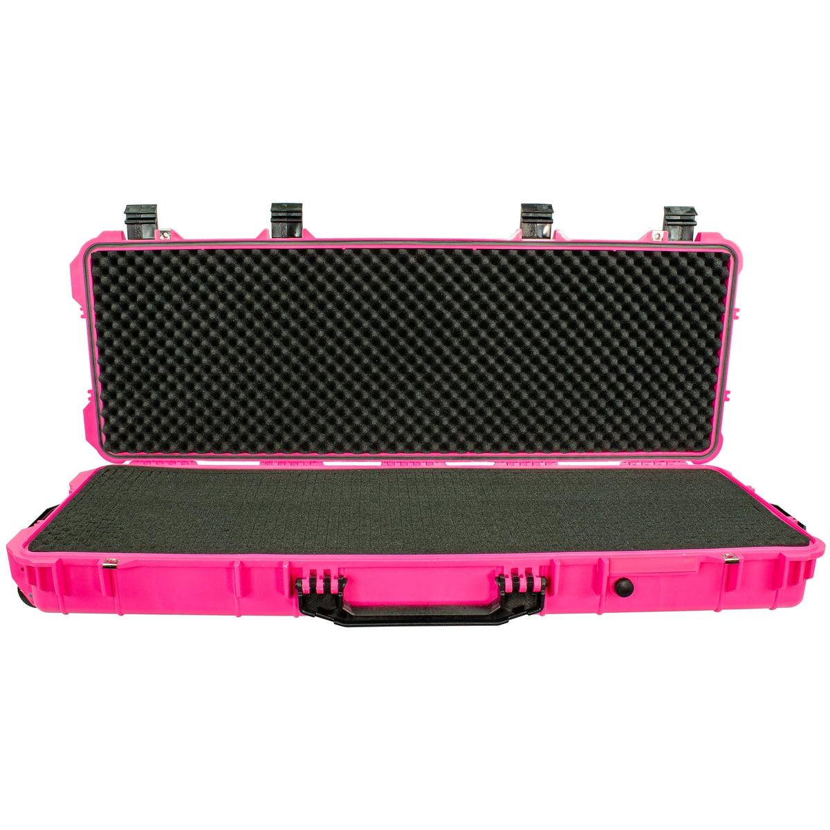 Eylar 44 inch Roller Rifle Hard Case with Foam Liquid & Crushproof Pink