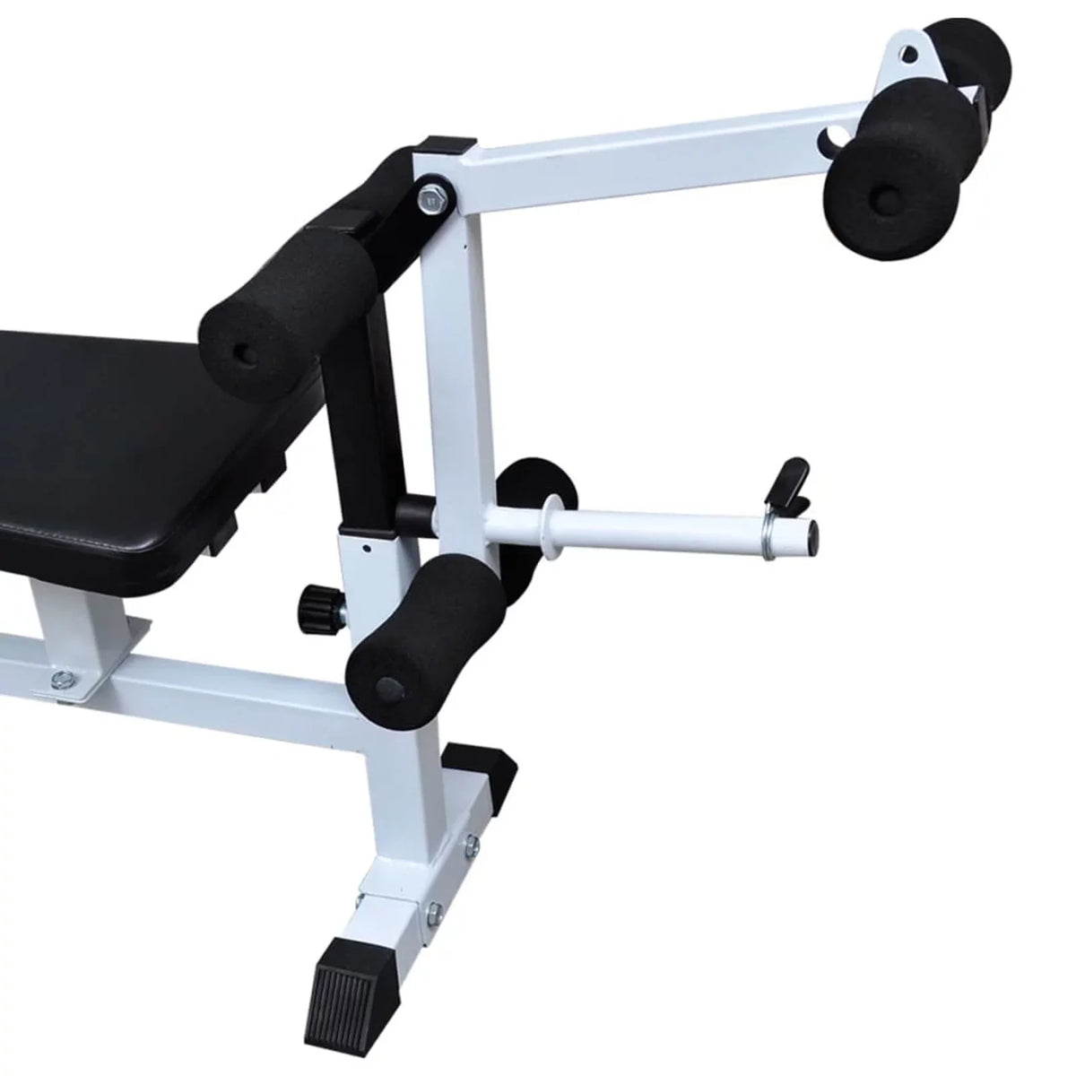 Aibecy Weight Bench with Weight Rack, Barbell and Dumbbell Set 198.4 lb
