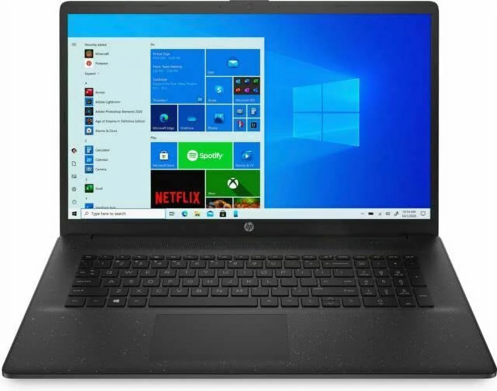 2023 Newest 17.3 FHD IPS Mobile pc 4-Core i7-1165G7 Iris Xe Graphics 64GB RAM DDR4 2TB NVMe SSD HDMI WiFi AX BT5.0 USB-C Webcam Starry Black Windows 10 Home w/RE Accessories