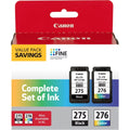 PG-275, CL-276 Value Pack Black, Color Cartridges