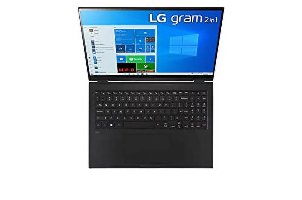 2023 Gram 16" 2-in-1 Ultralight Notebook WQXGA IPS Touch EVO i7-1260P 16GB LPDDR5 3TB(1+2TB) NVMe SSD Iris Xe Graphics WiFi AX Backlit Keyboard Fullday Battery Windows 10 w/Pen and RE USB
