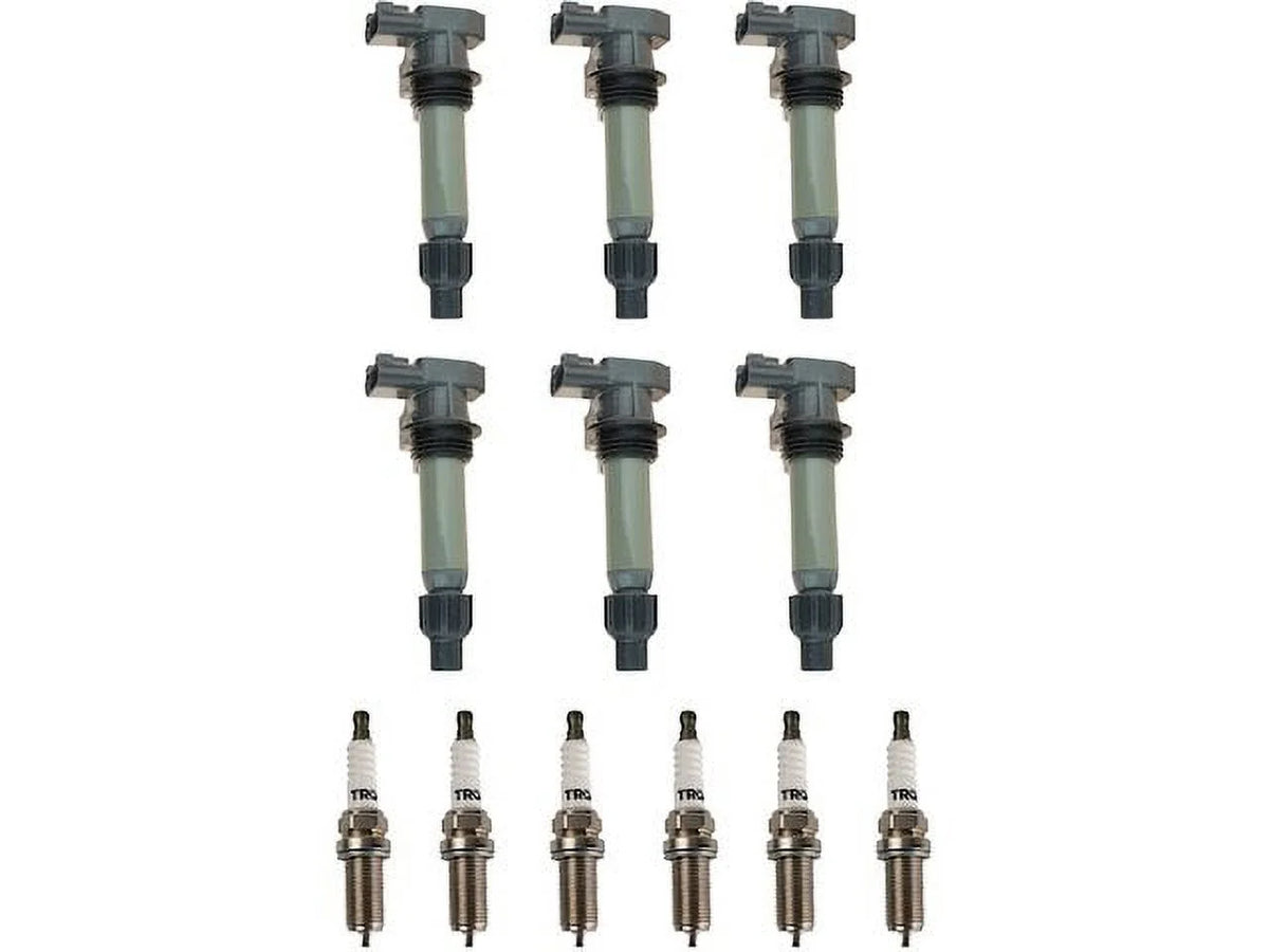 Ignition Coil and Spark Plug Kit 12 Piece - Compatible with 2008, 2010 - 2019 Buick Enclave 2011 2012 2013 2014 2015 2016 2017 2018