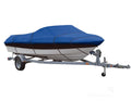 BLUE, GREAT QUALITY BOAT COVER Compatible for DELTA/GREGOR EAGLE 16 TC O/B 96