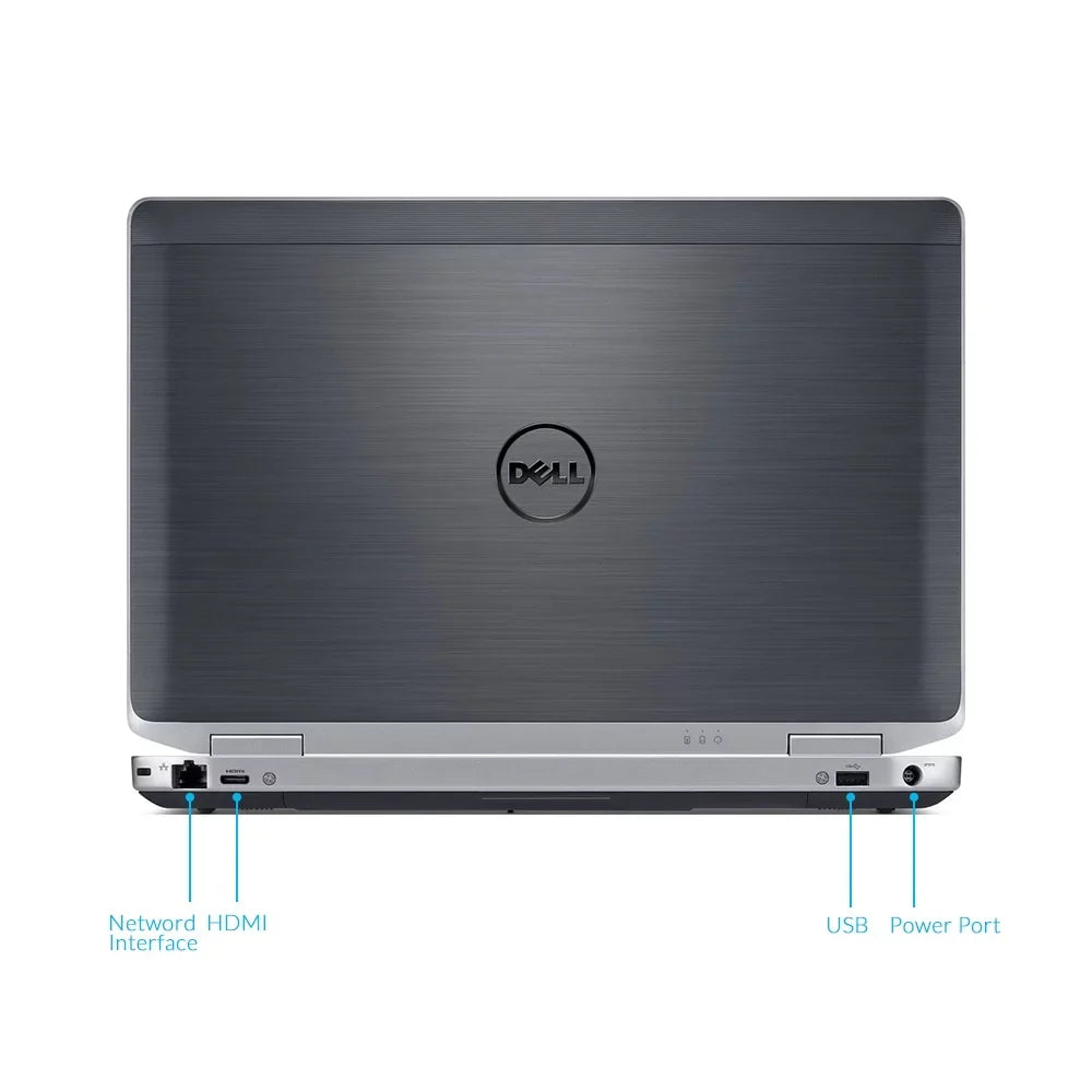 Second-hand E6430 Notebook i5 Dual Core Gen 3 8GB RAM 240GB SSD Windows 10 Professional 64 Bit