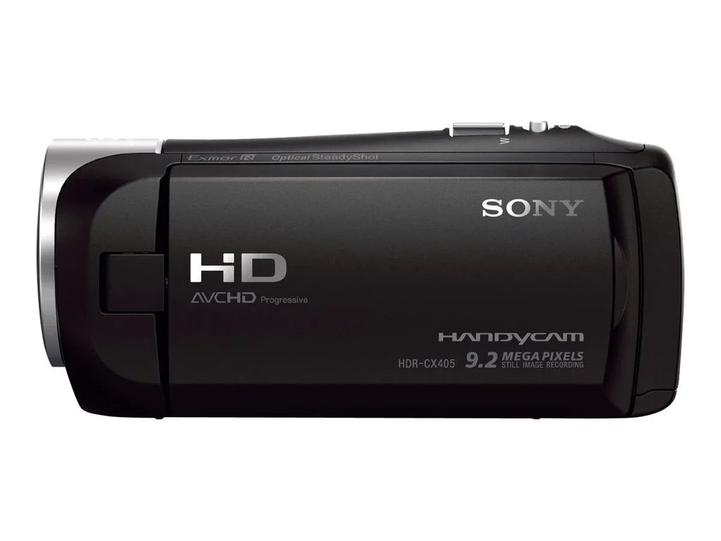 Handycam HDR-CX405 - Camcorder - 1080p - 2.51 MP - 30x optical zoom - Carl Zeiss - flash card - black