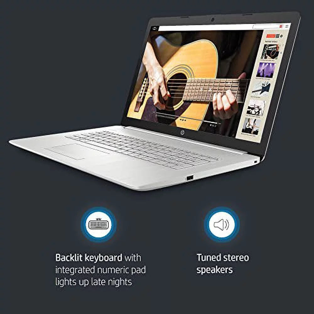 2022 High Capability Business Portable computer - 17.3inch FHD IPS - i5-1135G7 4-Core - Iris Xe Graphics - 16GB DDR4 - 512GB SSD Silver 16GB RAM | 512GB SSD 17-BY4000 17-BY4000