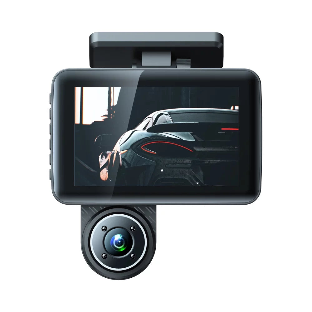 Spirastell Dash Cam,Wide Car Camera 3 Cameras Dash Car Camera Auto Car Rearview Mirror Video Wide Car Safety 4in Clear Car Dash Cam HUIOP QISUO ERYUE