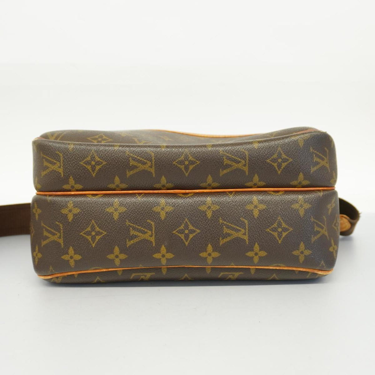 Pre-Owned Louis Vuitton Shoulder Bag Monogram Reporter PM M45254 Brown Ladies (Good)