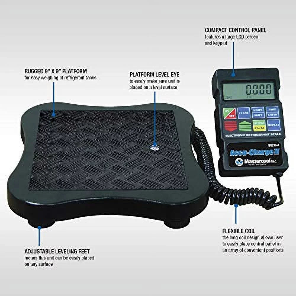 ELECTRONIC CHARGING SCALE W/ LEVEL