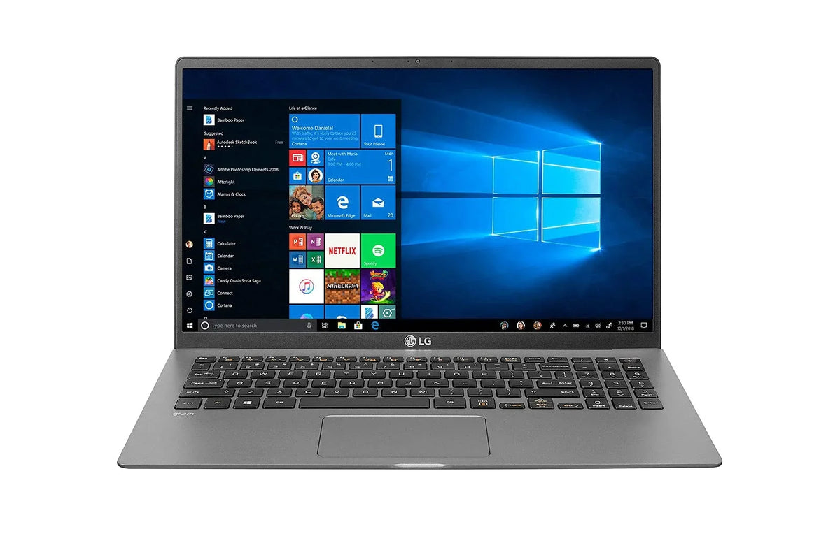 2022 Gram Ultralight Mobile pc - Full Day Battery - 15.6" FHD IPS - 11th i5-1135G7-16GB LPDDR4-1TB (512x2) NVMe SSD - Iris Xe Graphics - Backlit Keyboard RJ-45 Win 10 w/RATZK 32GB USB