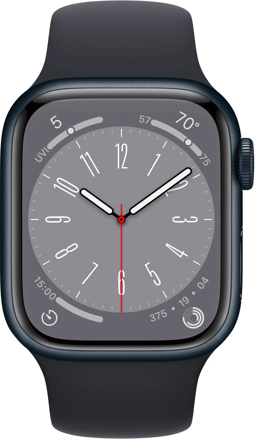 Restored Watch Gen 8 Series 8 Cell 41mm Midnight Aluminum Midnight Sport Band MNUW3LL/A (Refurbished)