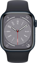 Restored Watch Gen 8 Series 8 Cell 41mm Midnight Aluminum Midnight Sport Band MNUW3LL/A (Refurbished)