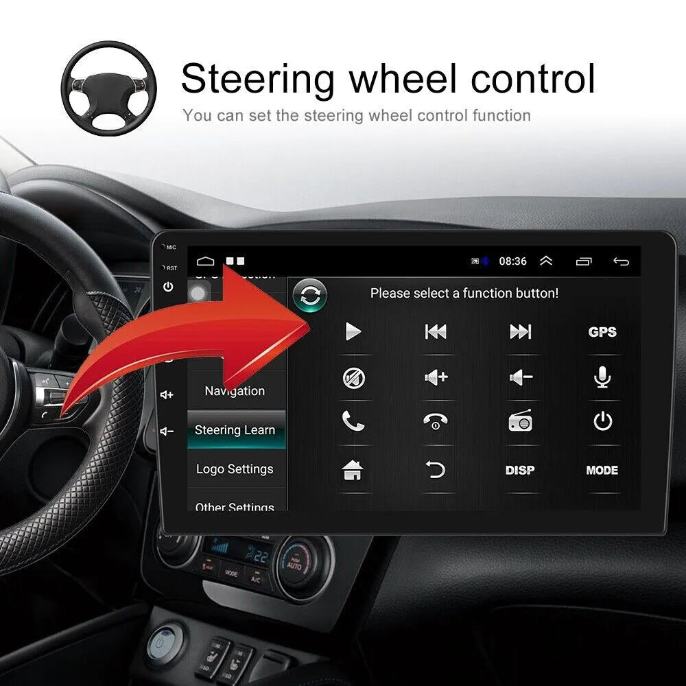 2+32G for Honda Accord 2003 to 2007 Wireless Carplay Android Auto Mirror Link 10.1'' Monitor Car Stereo Radio Android 13 Bluetooth GPS Wifi Hifi, AHD Backup Camera