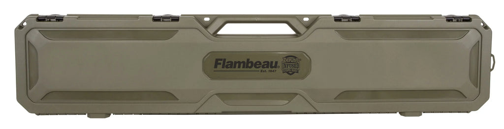Flambeau Outdoors, 50.5 inches Long Zerust Second-hand Gun Case, Green, Plastic, 6464FZ