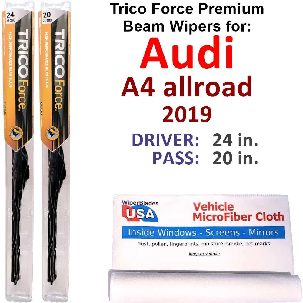 2019 Audi A4 allroad Capability Beam Wipers (Set of 2)