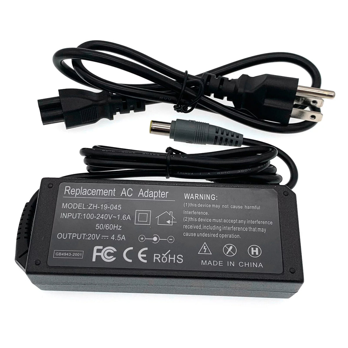 90W AC Adapter Battery Charger For IBM Thinkpad T400 T410 T420 T510 T500