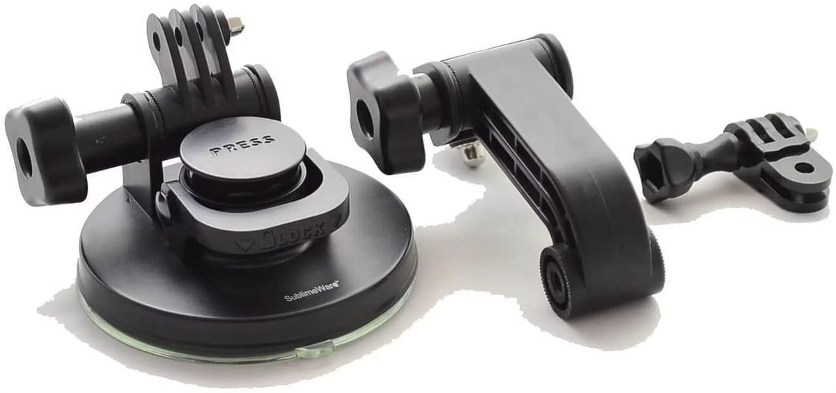 Suction Cup for Gopro Mount Car Windshield Window Vehicle Boat Camera Holder for Gopro Suction Cup Mount Windshield Mount - for GoPro Max 360 Hero 8 Black Hero 7 Hero6 Hero5 Hero4 HD by Su