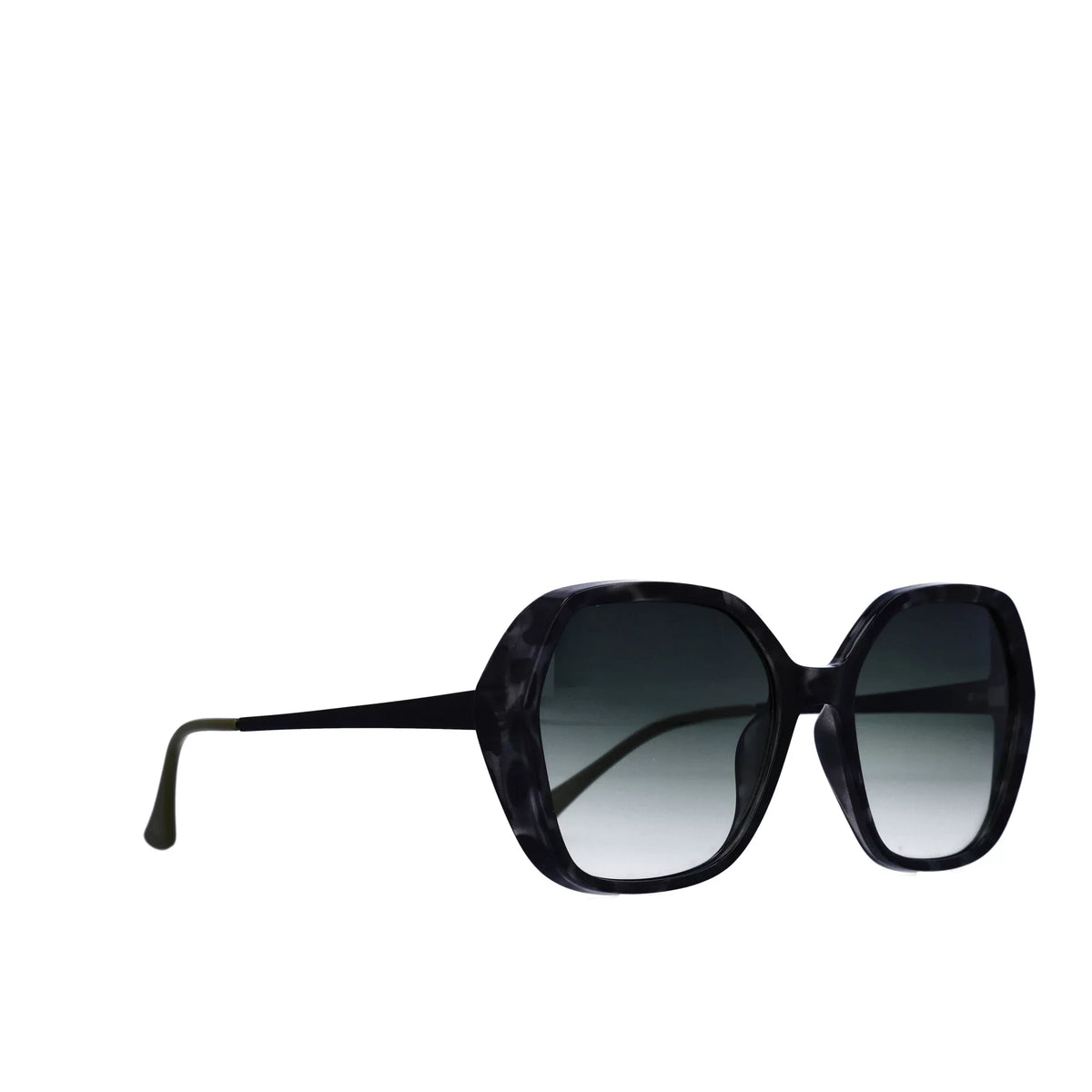 Christian Siriano Rx'able Womens Sunglasses, Ursula, Grey Tortoise, 56.5-18.5-144