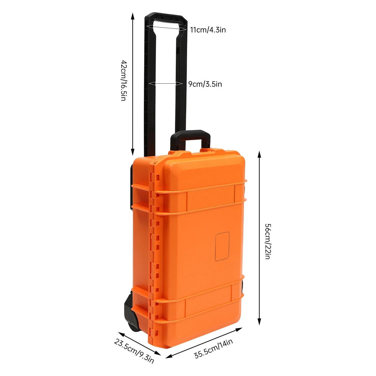 Camera Box Storage Protect Roller Carry Case Fluid Camera Box Case 22"