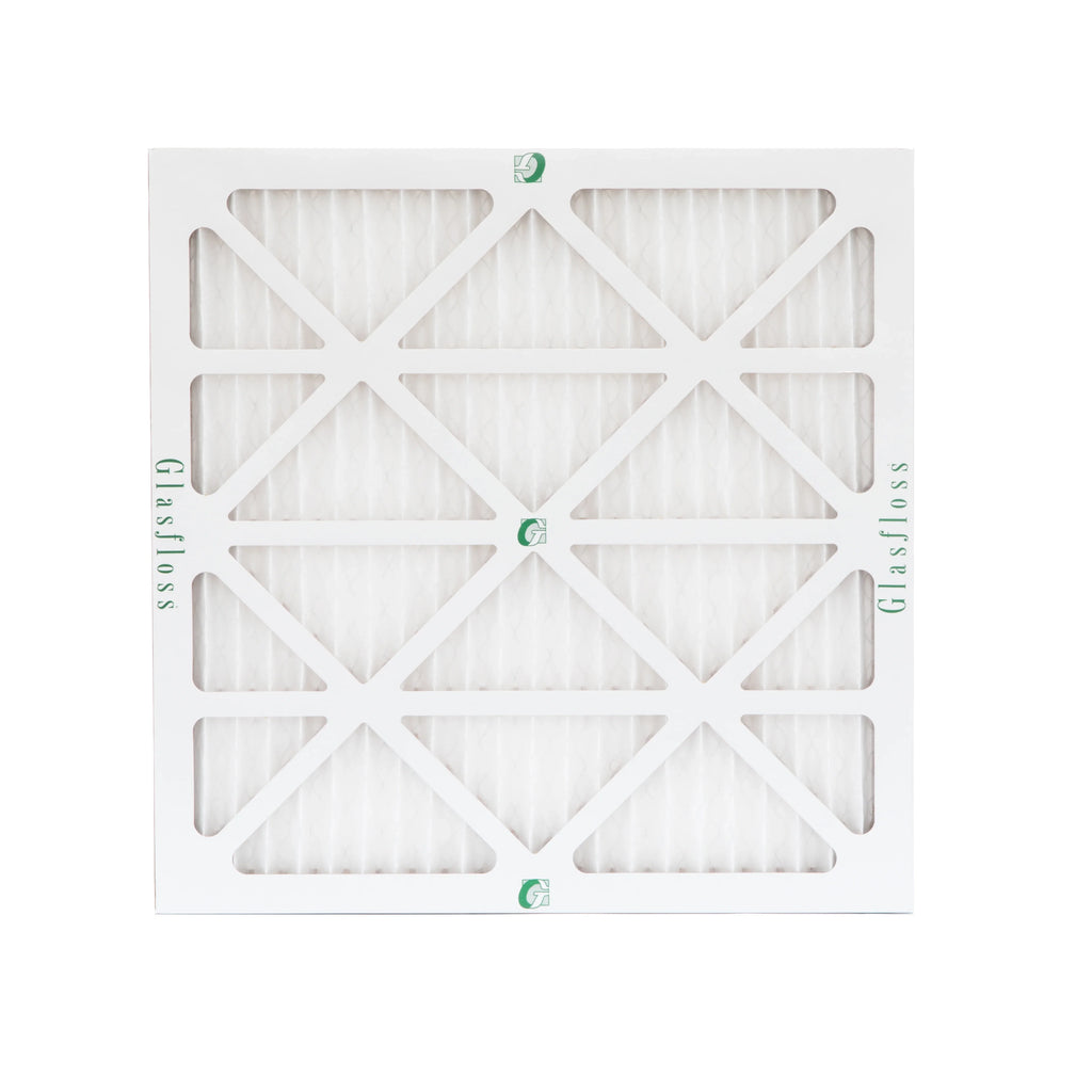 14x14x1 MERV 13 Pleated AC Furnace Air Filters by Glasfloss Industries. 6 Pack