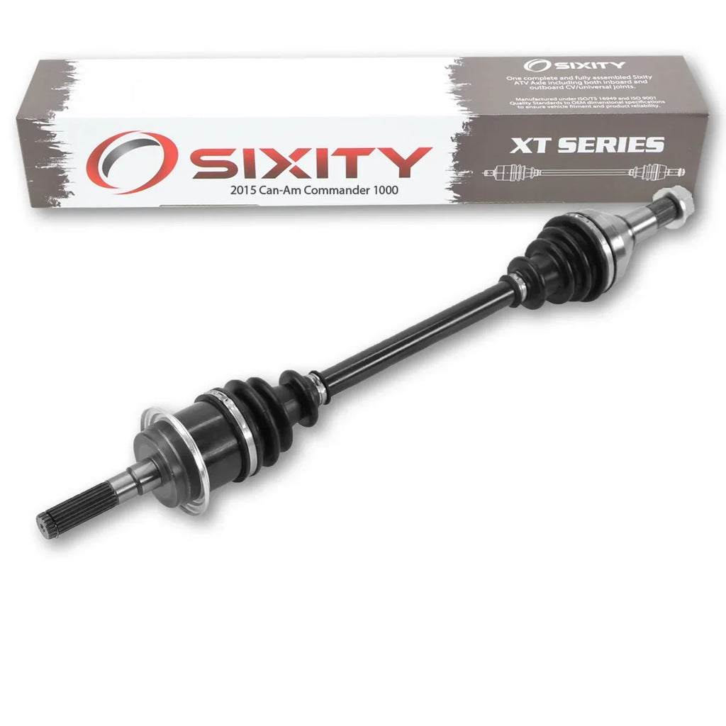 Sixity XT Front Right Axle compatible with Can-Am Commander 1000 2015 - MAX 1000 DPS XT 4X4
