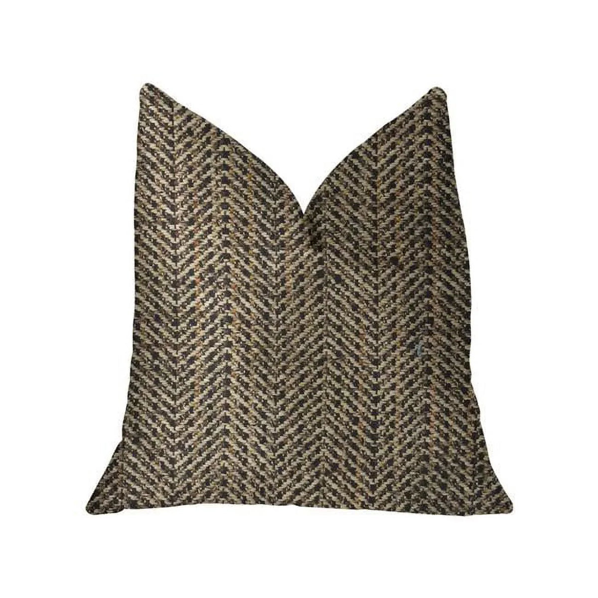Honeybee Brown Shades Luxury Throw Pillow, 24 x 24 in.