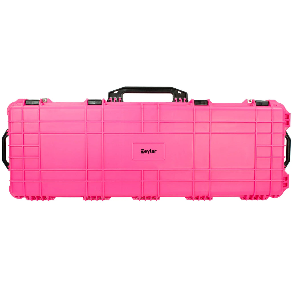 Eylar 44 inch Roller Rifle Hard Case with Foam Liquid & Crushproof Pink