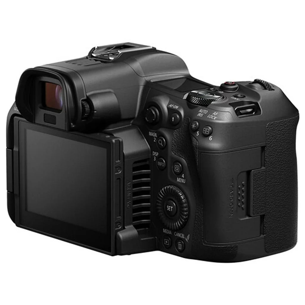 EOS R5 C Mirrorless Cinema Camera (Body) with 2 Pack SanDisk 128GB Memory Card + Case + ZeeTech Accessory Bundle