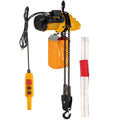 VEVOR Lift Electric Hoist, 2200 lbs Electric Winch w/ 10ft Wired Remote Control, 110V Overhead Crane Garage Ceiling Pulley Winch of 10ft Lift Height, Second-hand In Factories, Warehouses, Construction