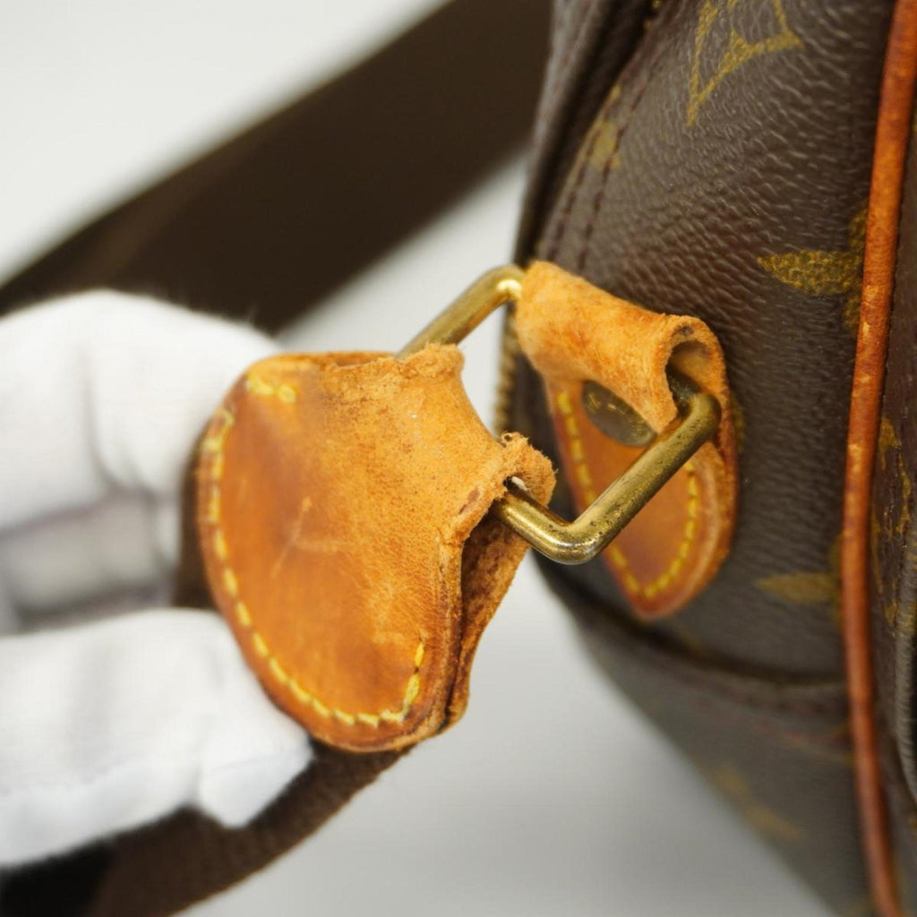 Pre-Owned Louis Vuitton Shoulder Bag Monogram Reporter PM M45254 Brown Ladies (Good)