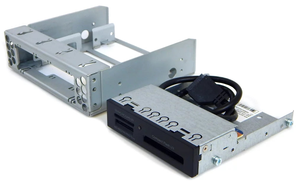 14 in 1 USB2/3 5.25 Media Card Rdr Bracket 736299-BKT with 5.25in Bracket