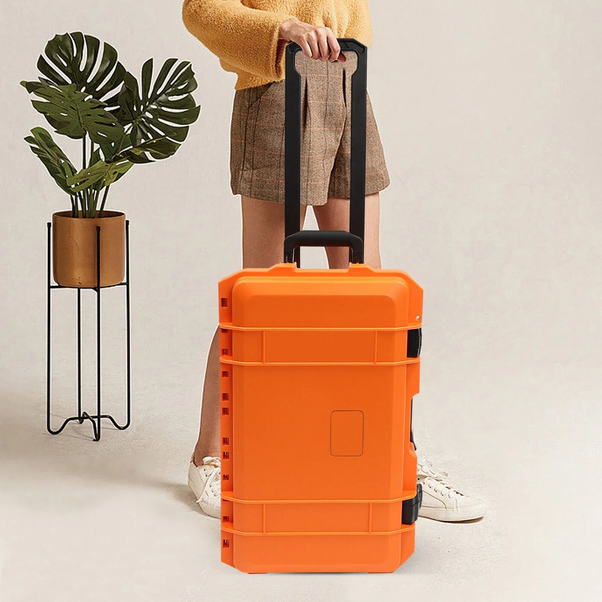 Camera Box Storage Protect Roller Carry Case Fluid Camera Box Case 22"
