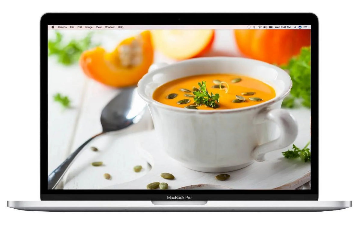 A Grade Macbook Pro 15.4-inch (Retina DG, Silver, Touch Bar) 2.9Ghz Quad Core i7 (Mid 2017) MPTV2LL/A 64GB SSD 16GB Memory 2880x1800 Display Mac OS Sierra Power Adapter Included