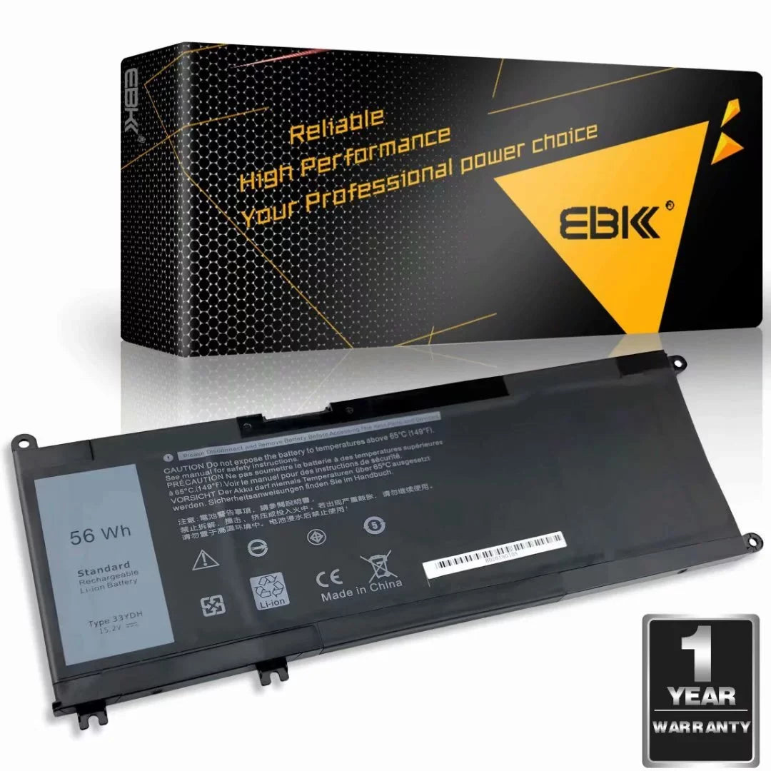 33YDH Battery for Inspiron 7778 7779 PVHT1 33YDH 4Cell 15.2V 56Wh 3500mAh