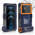 UrbanX Professional [15m/50ft] Swimming Diving Surfing Snorkeling Photo Video Fluid Protective Case Liquid Housing for Galaxy M21s And all Phones Up to 6.9 Inch LCD with Lanyard