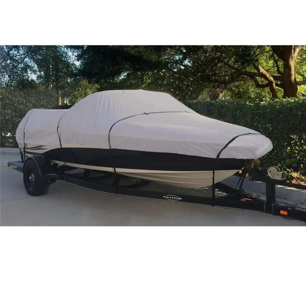 BOAT COVER Compatible for SEASWIRL STRIPER 1850 / 2000 DC O/B 1993 1994 1995 1996 1997 98 99 00 STORAGE, TRAVEL, LIFT
