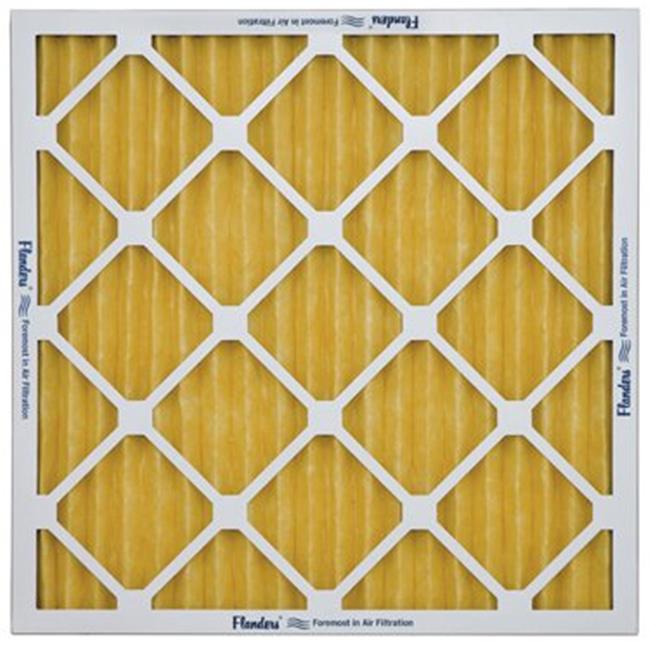 Flanders 85655.022424M11 MERV 11 Pleated Air Filter - Pack of 12 - 24 x 24 x 2 in.