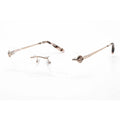 Chopard VCHF86S 0A39 Women's Shiny Rose Gold Metal Eyeglasses