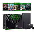 Xbox Series X Deluxe Bundle - 1TB SSD Flagship Black Xbox X Console and Wireless Controller with Five Games