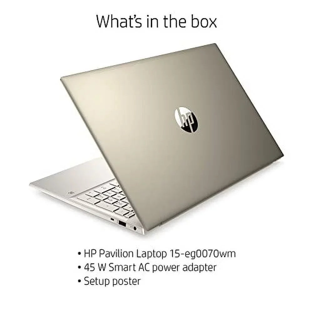 Pavilion 15-EG00 Mobile pc 2021 New, 15.6" FHD IPS Monitor i7-1165G7 4-Core, Iris Xe Graphics, 16GB DDR4, 512GB SSD, Backlit Keyboard, Wi-Fi 6, Card Reader, Win10 Pro, COU 32GB USB