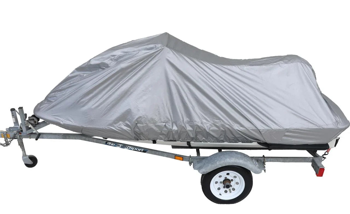 UV Reflective, Travel, Storage and Mooring Fluid PWC Jet Ski Cover for Tigershark by Arctic Cat TS 640L 1998 1999
