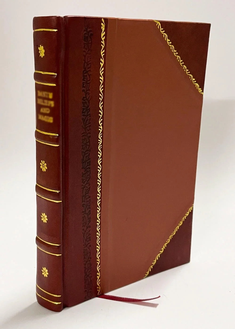 Pistole Dal Ponto Di P. Ovidio Nasone Tradotte in Terza Rima Dal Testo Latino Ripurgato Ed Illustrato Con Note Dal Dottor Giambattista Bianchi Di Siena Ad Uso Del Seminario (1786) [Leather Bound]