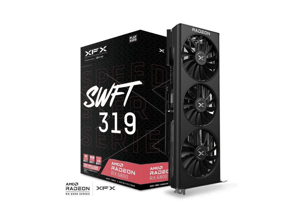 XFX SPEEDSTER SWFT319 Radeon RX 6800 CORE Gaming Graphics Card