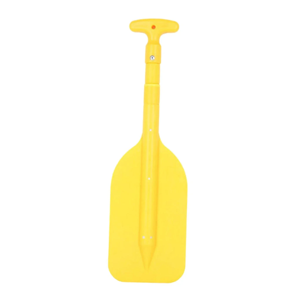 BAOSITY Canoeing Paddle Flexible Tough Beginners Float Boat Paddle Boat Oars for Canoe Outdoor Activities Sports Kayaking Yellow
